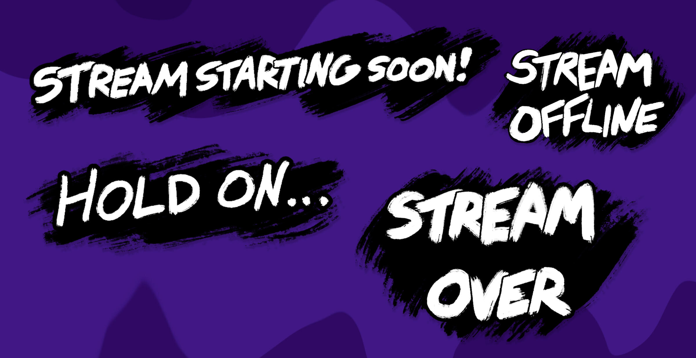 Banner for a content creator.